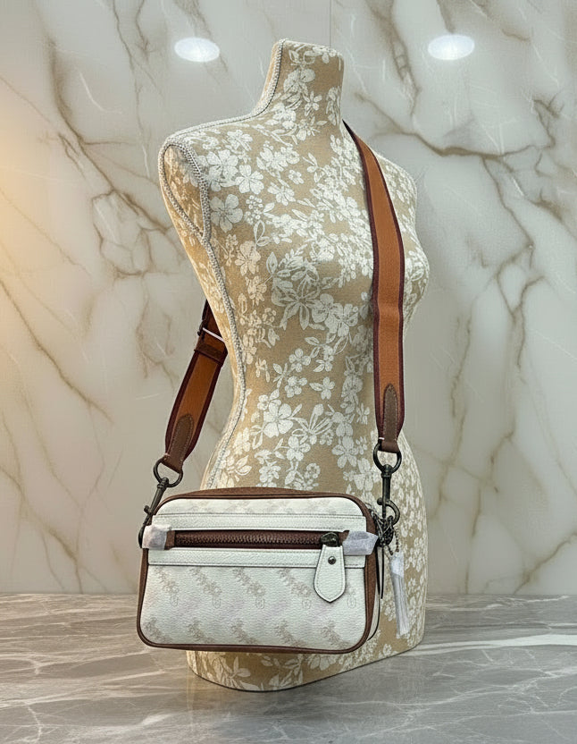 COACH ACADEMY CROSSBODY WITH HORSE & CARRIAGE PRINT
