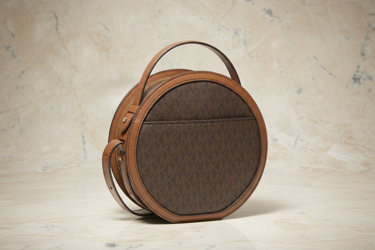 MICHAEL KORS AIDY CANTEEN TOP HANDLE - CROSSBODY - SIGNATURE LOGO