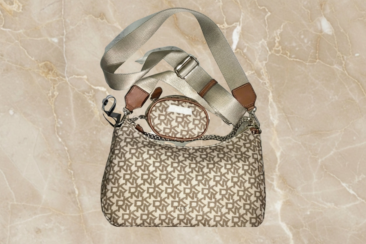 حقيبة كتف/حقيبة كروس بودي كبيرة الحجم من دي كيه إن واي كايرو