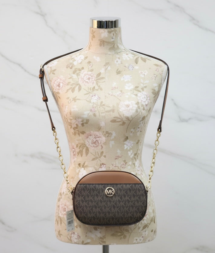MICHAEL KORS GLAM OVAL CROSSBODY