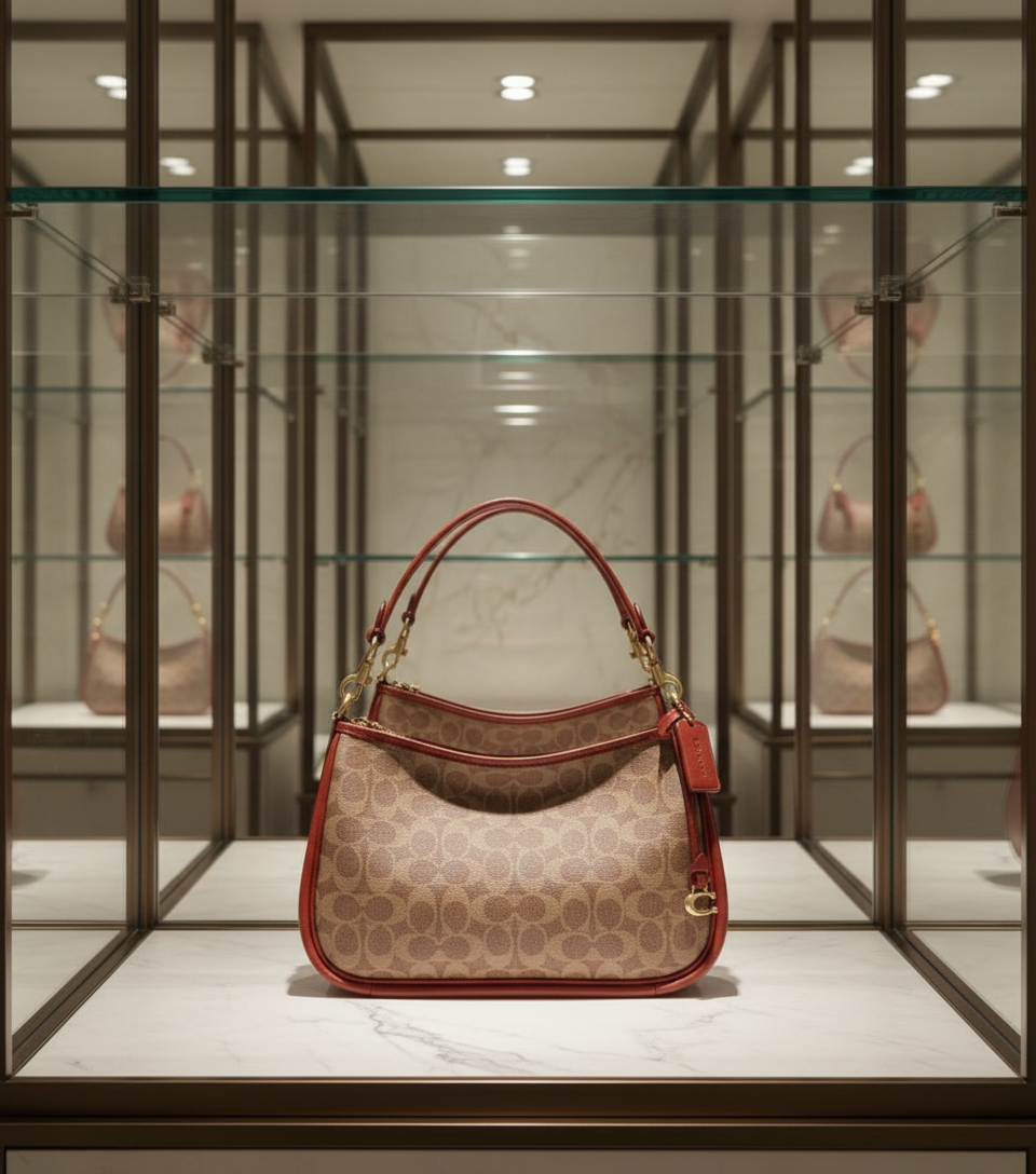 COACH CARY SHOULDER BAG/CROSSBODY BAG IN SIGNATURE CANVAS