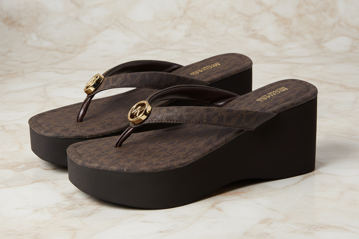 MICHAEL KORS WEDGE SANDALS