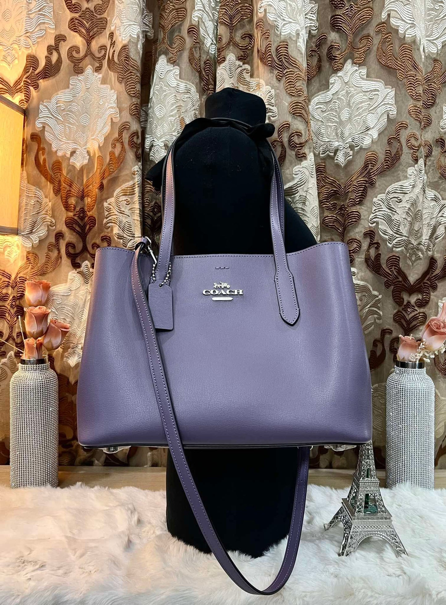 COACH AVENUE CARRYALL - DUSTY/LAVENDER COLOR
