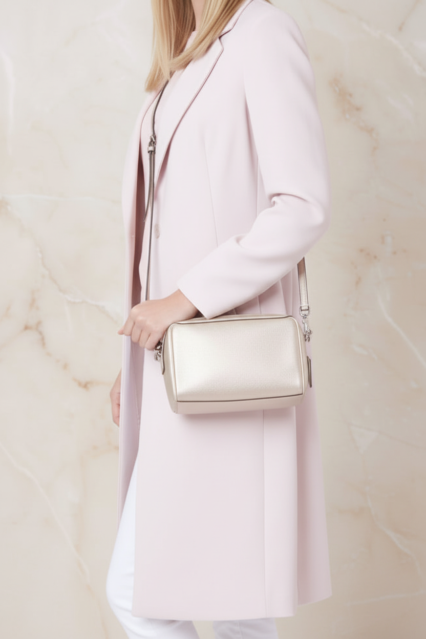 COACH BENETTE MICRO - PLATINUM GOLD