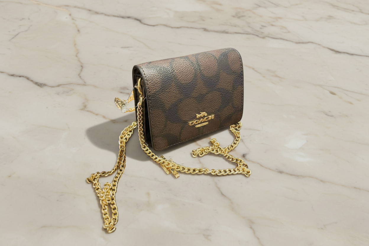 COACH MICRO SLING WALLET