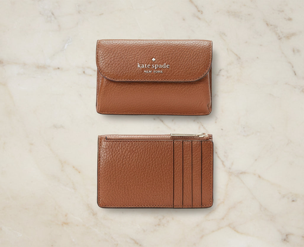 KATE SPADE DUMPLING SMALL FLAP CARD HOLDER