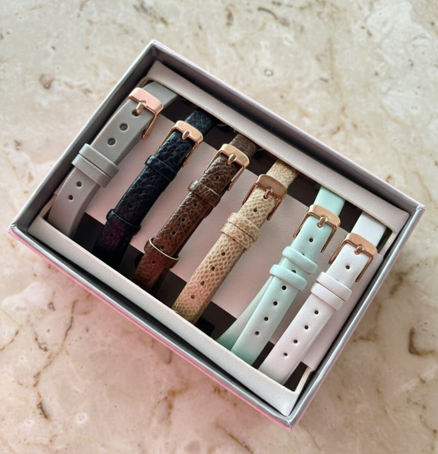 TIME N TRU - INTERCHANGEABLE SET MESH WATCH - ROSEGOLD