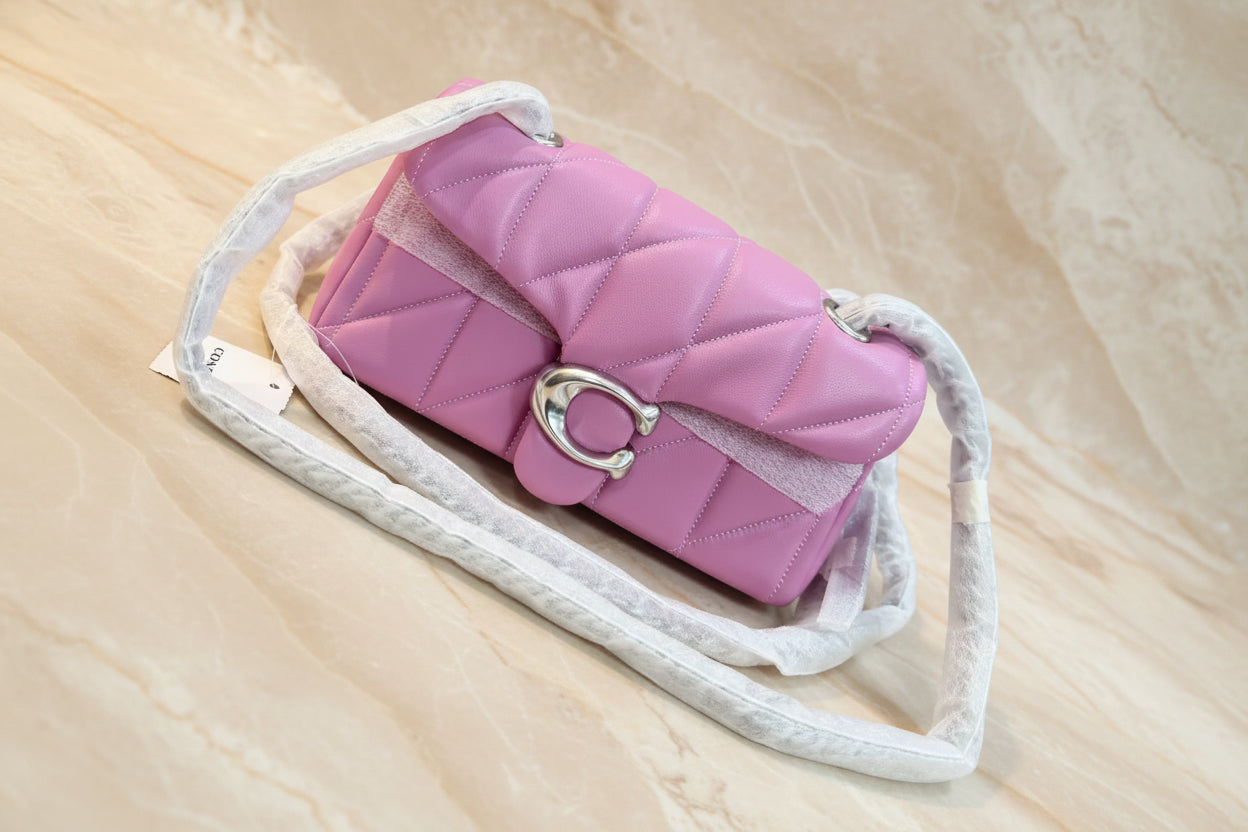 Coach Tabby 20 With Pillow Quilting Shoulder Bag/Crossbody