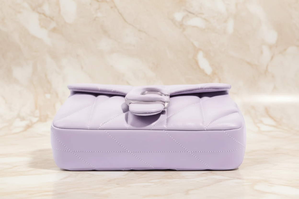 COACH PILLOW TABBY 18 WRISTLET/CROSSBODY - SOFTBPURPLE - NAPPA LEATHER