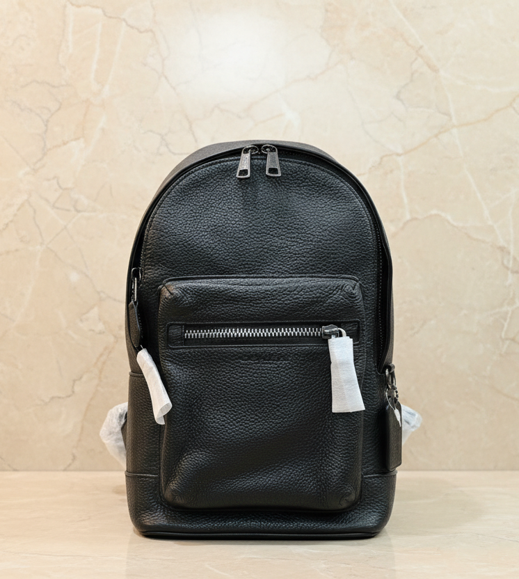 COACH WEST PACK REFINED PEBBLE LEATHER