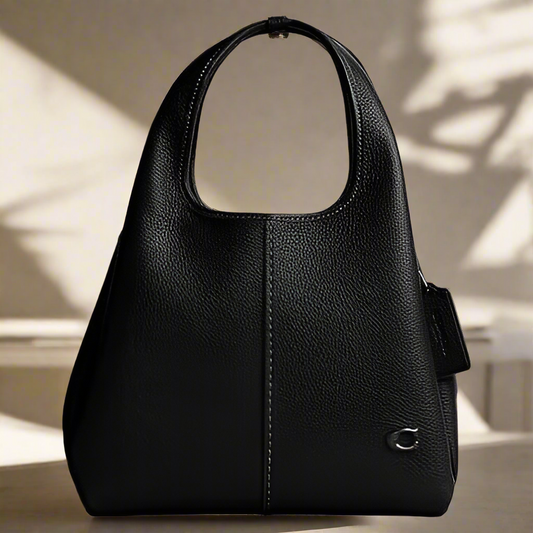 COACH LANA 23 LOGO PLAQUE - BLACK
