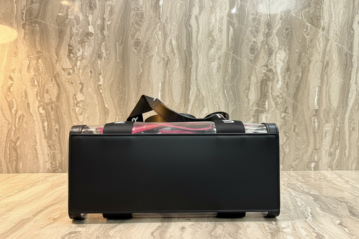 MARC JACOBS CLEAR TOTE - LARGE