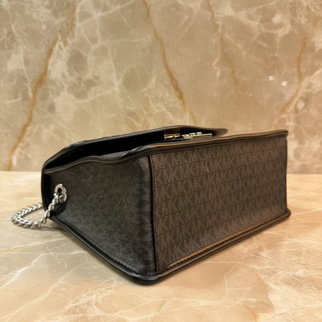 MICHAEL KORS REGINA MEDIUM FLAP CONVERTIBLE CHAIN SHOULDER BAG/CROSSBODY