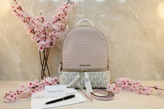 حقيبة ظهر مايكل كورس ريا بسحابين (منتج حصري)