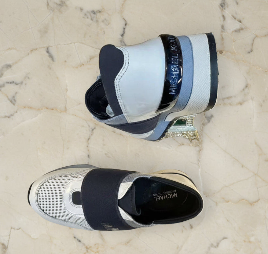 MICHAEL KORS TRAINER SHOES - SIZE 5.5 - FITS TO SIZE 5