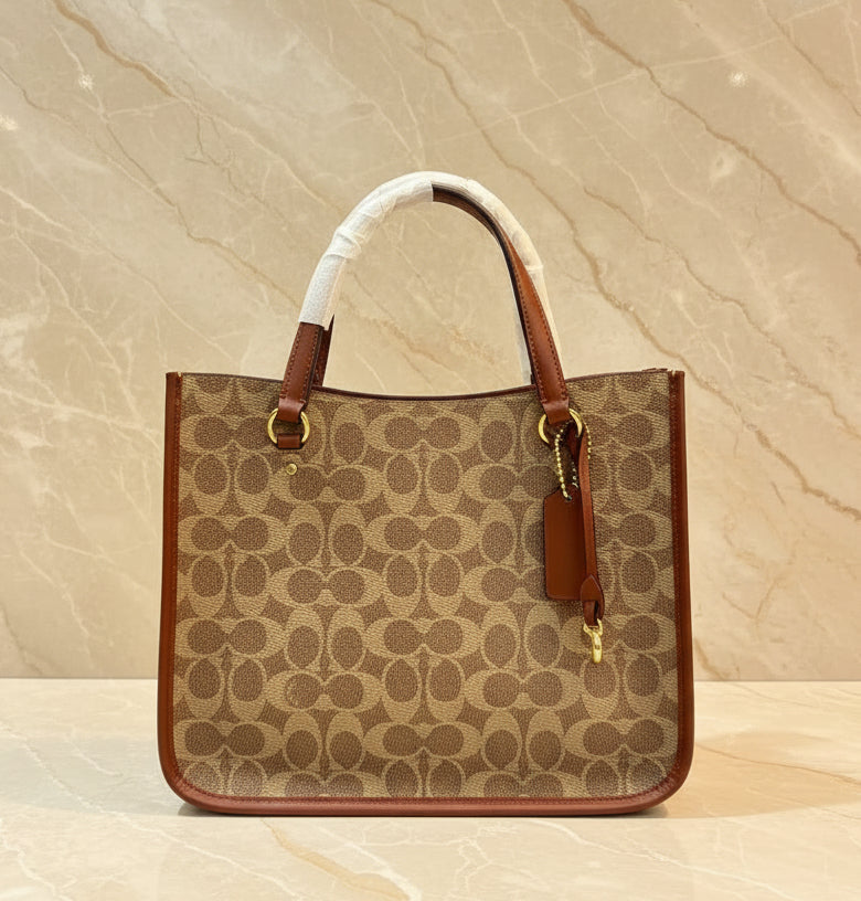 COACH TYLER CARRYALL 28 IN SIGNATURE CANVAS