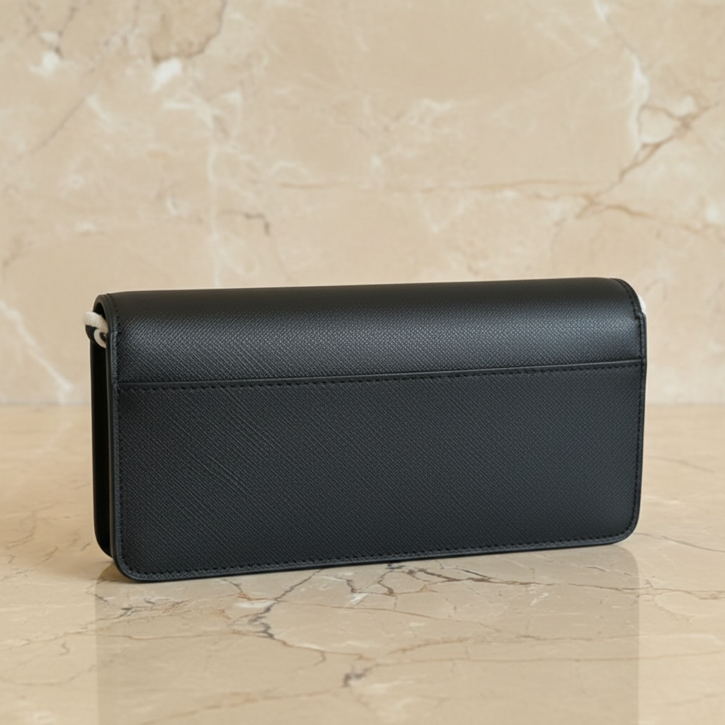 TORY BURCH EMERSON CROSSBODY -  BLACK