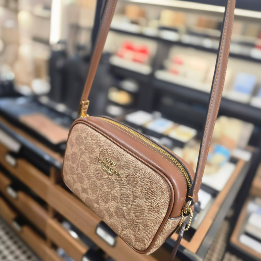 COACH MINI JAMIE - SALE‼️ WITH A TINY PEEL OFF IN FRONT - CAMERA BAG/CROSSBODY