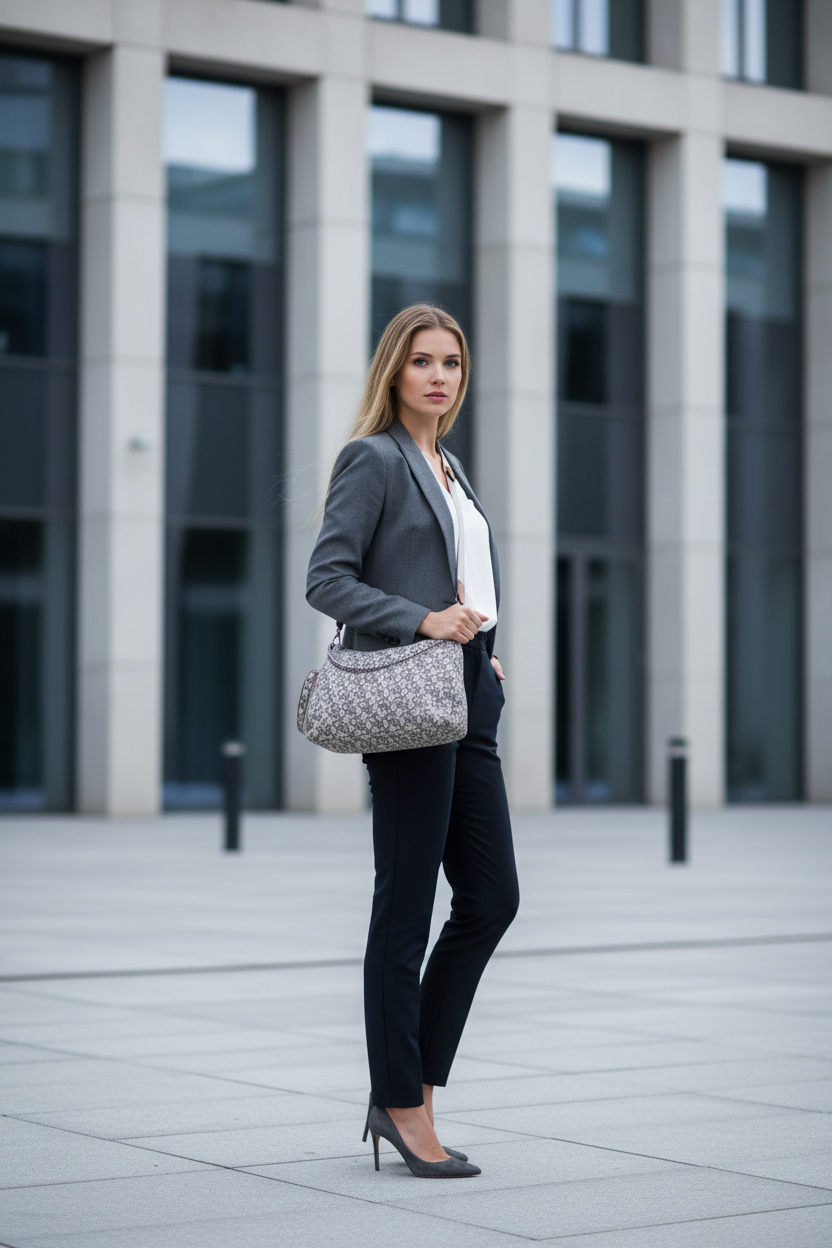 حقيبة كتف/حقيبة كروس بودي كبيرة الحجم من دي كيه إن واي كايرو