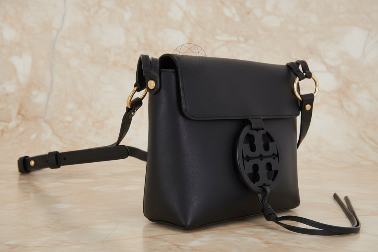 TORY BURCH MILLER CROSSBODY - BLACK