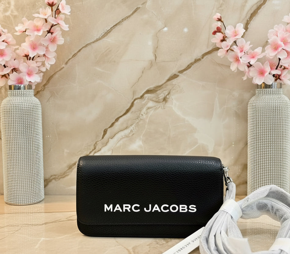MARC JACOBS 3 IN 1 MINI SHOULDER BAG/CROSSBODY/CLUTCH - BLACK
