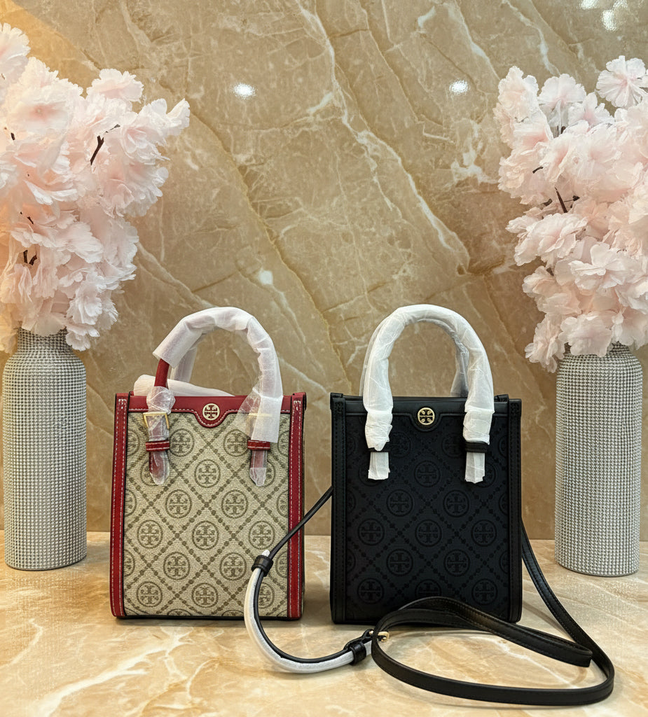 SALE‼️‼️TORY BURCH MINI JACQUARD T MONOGRAM TOTE -