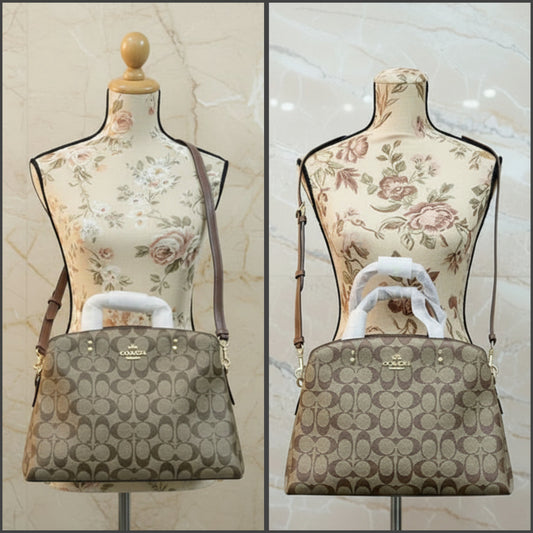 COACH LILIE CARRYALL IN SIGNATURE CANVAS