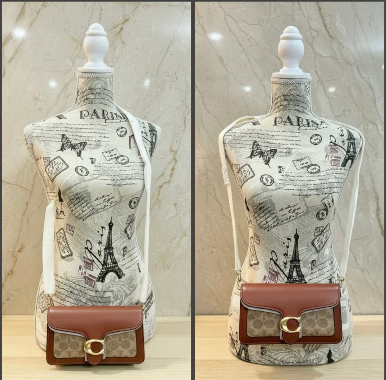 Coach Tabby Chain Clutch In Signature Canvas 21