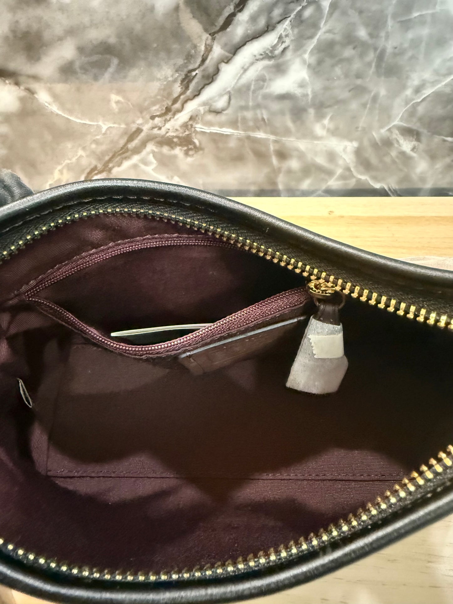 COACH SMALL LAUREL SIGNATURE COATED CANVAS