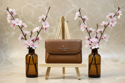 KATE SPADE DUMPLING SMALL FLAP CARD HOLDER