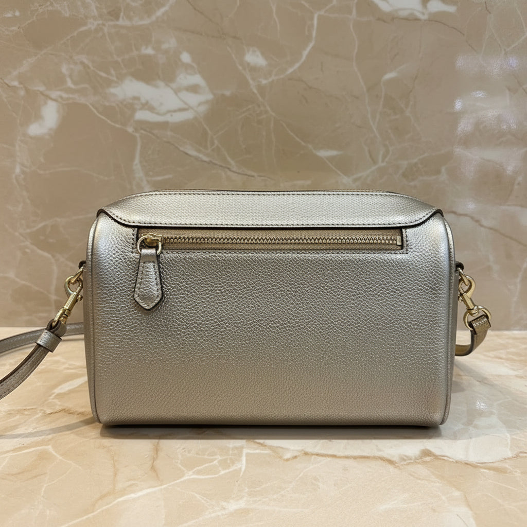 COACH BENETTE MICRO - PLATINUM GOLD