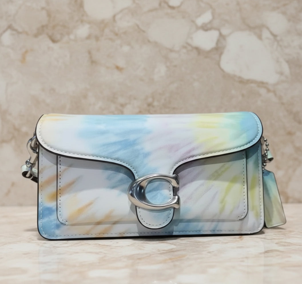 COACH TABBY 20 TIE DYE PRINT SHOULDER BAG/CROSSBODY BAG