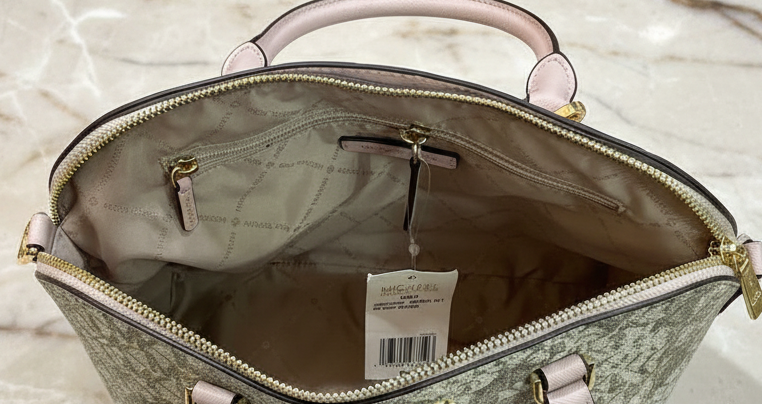 MICHAEL KORS CINDY SATCHEL DOME MEDIUM - SPRING FLORAL PRINT
