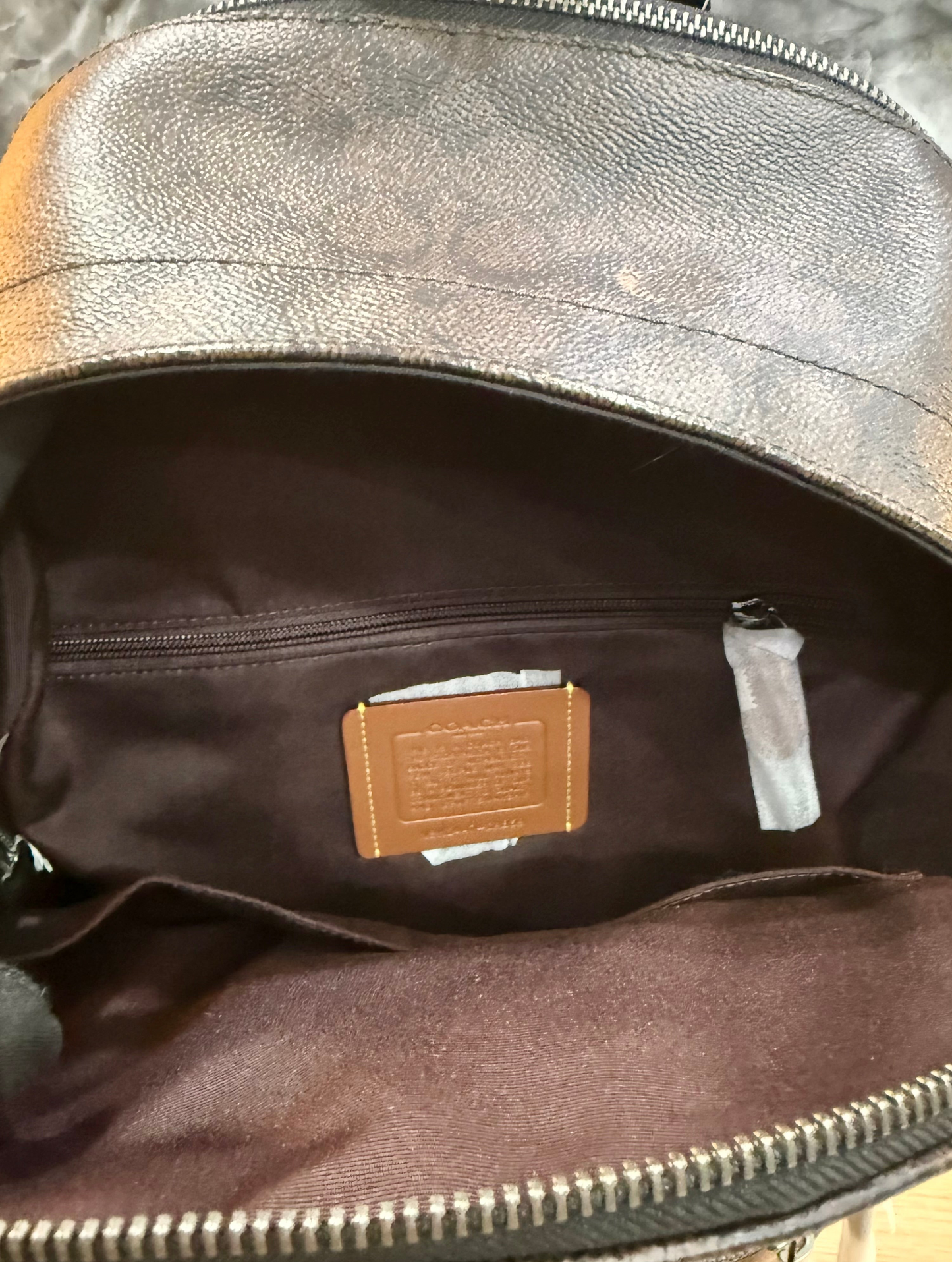 COACH MEN’S WEST BACKPACK IN BLOCKED SIGNATURE CANVAS