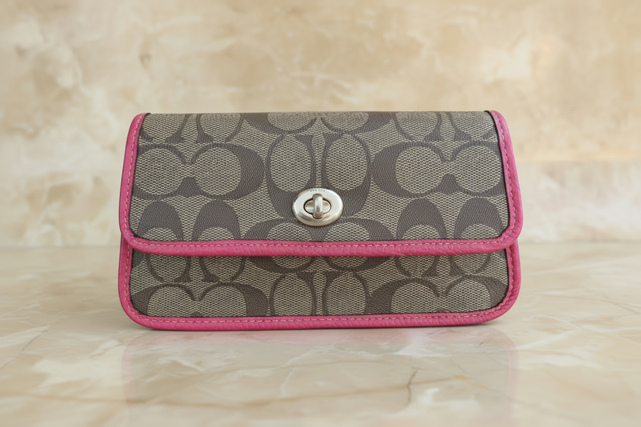 COACH WRISTLET/CROSSBODY CHAIN