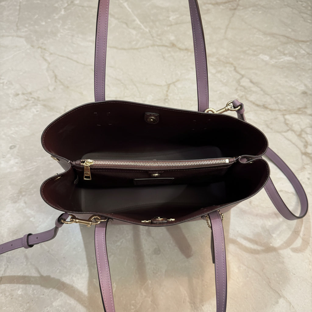 COACH AVENUE CARRYALL - DUSTY/LAVENDER COLOR