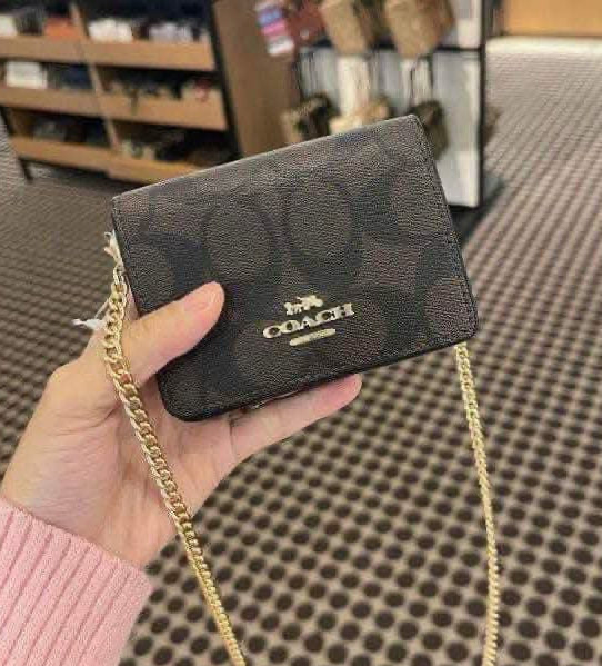 COACH MICRO SLING WALLET