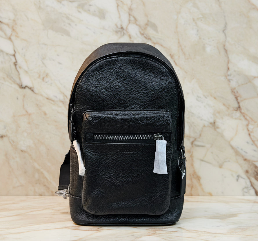 COACH WEST PACK REFINED PEBBLE LEATHER