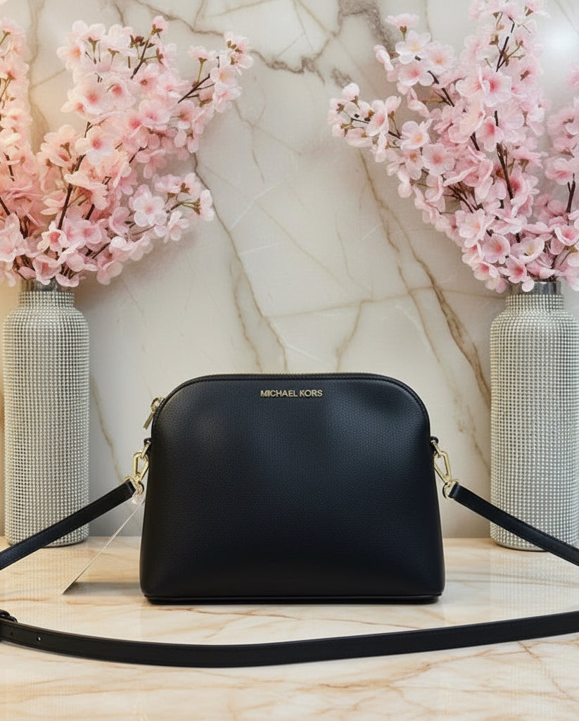 حقيبة مايكل كورس داريا الصغيرة 3 في 1 - أسود