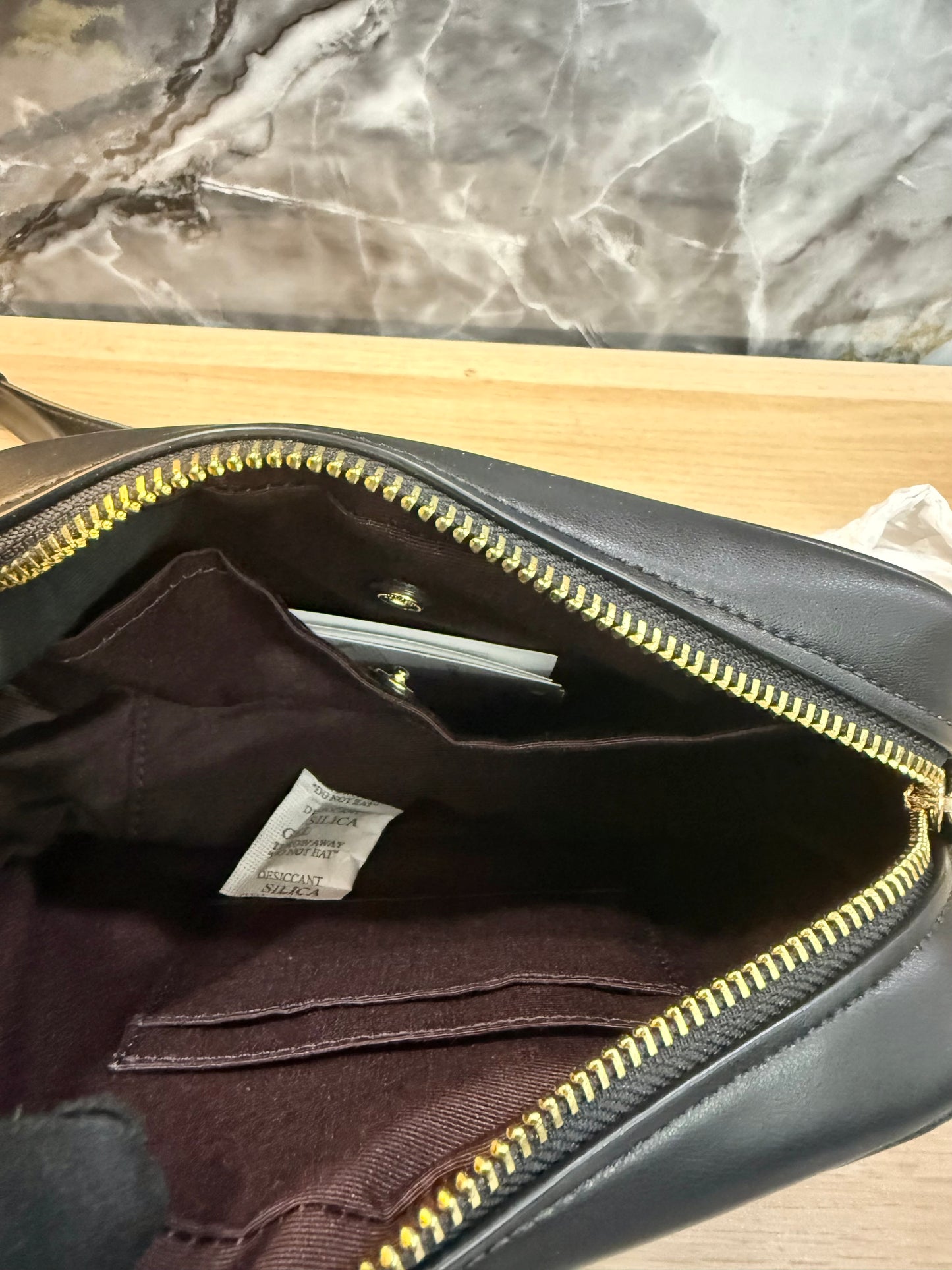 COACH MINI JAMIE SIGNATURE COATED CANVAS
