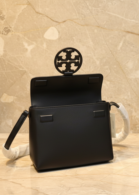TORY BURCH MILLER CROSSBODY - BLACK