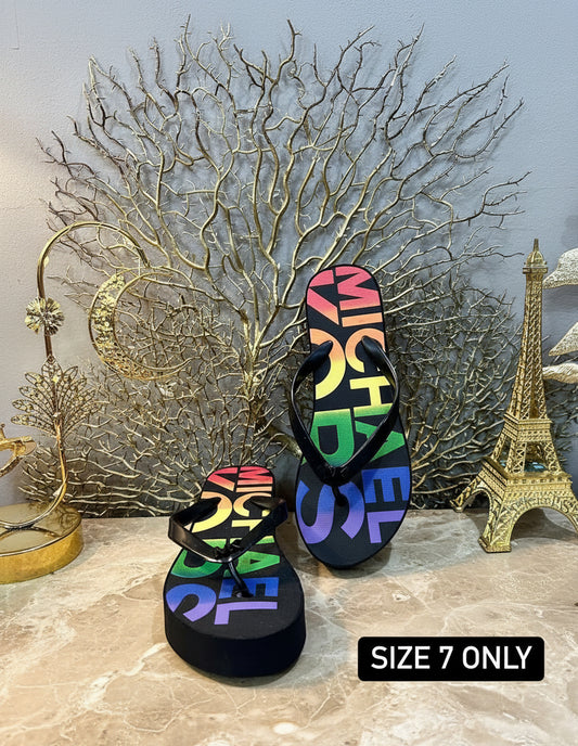MICHAEL KORS BEDFORD FLIP FLOP SLIPPERS