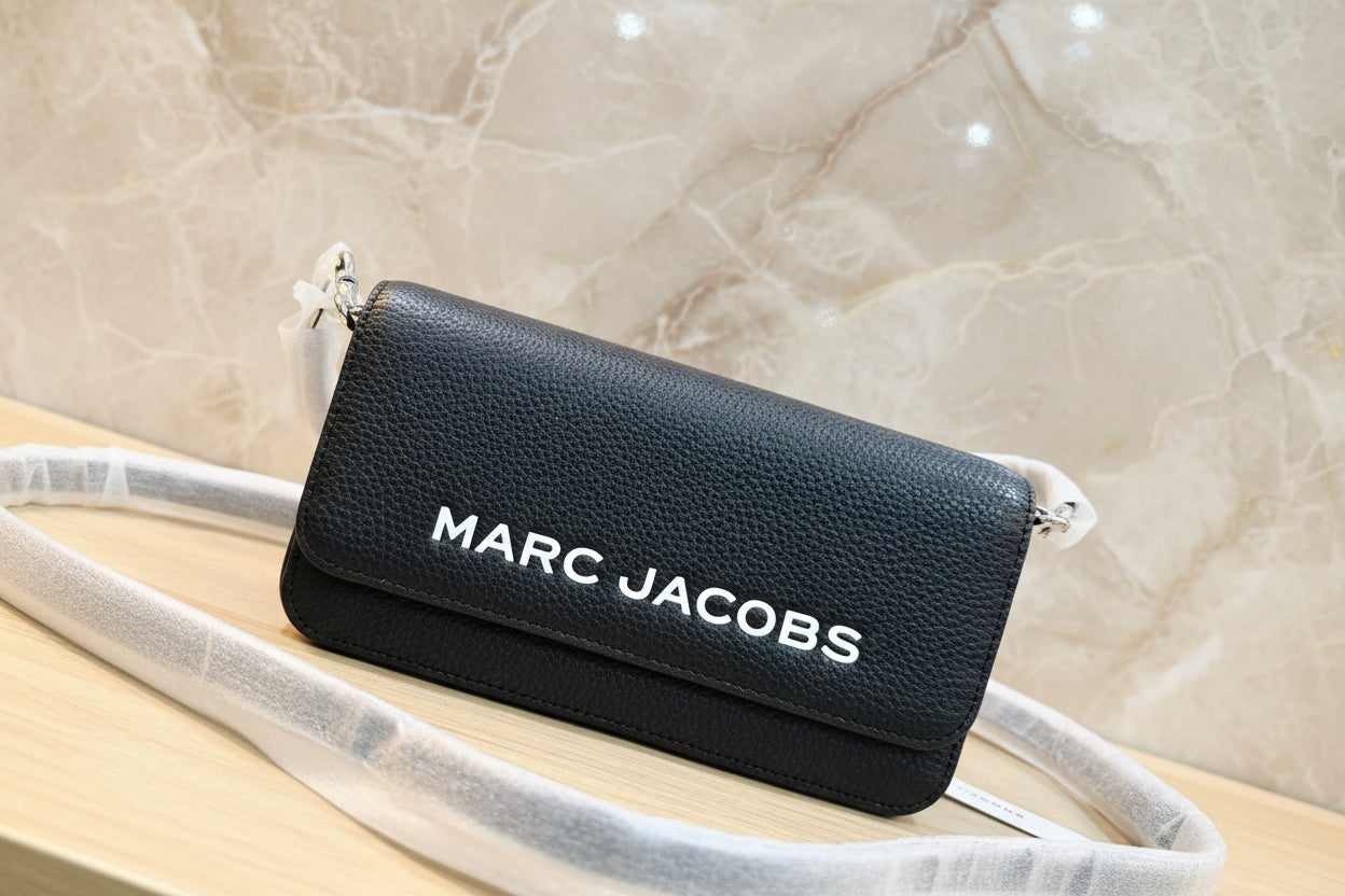 MARC JACOBS 3 IN 1 MINI SHOULDER BAG/CROSSBODY/CLUTCH - BLACK