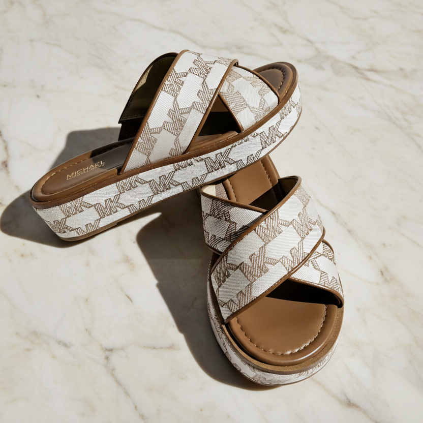 MICHAEL KORS INDIRA WEDGE SHOES