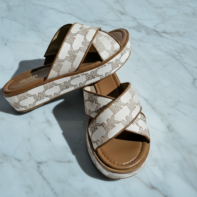 MICHAEL KORS INDIRA WEDGE SHOES