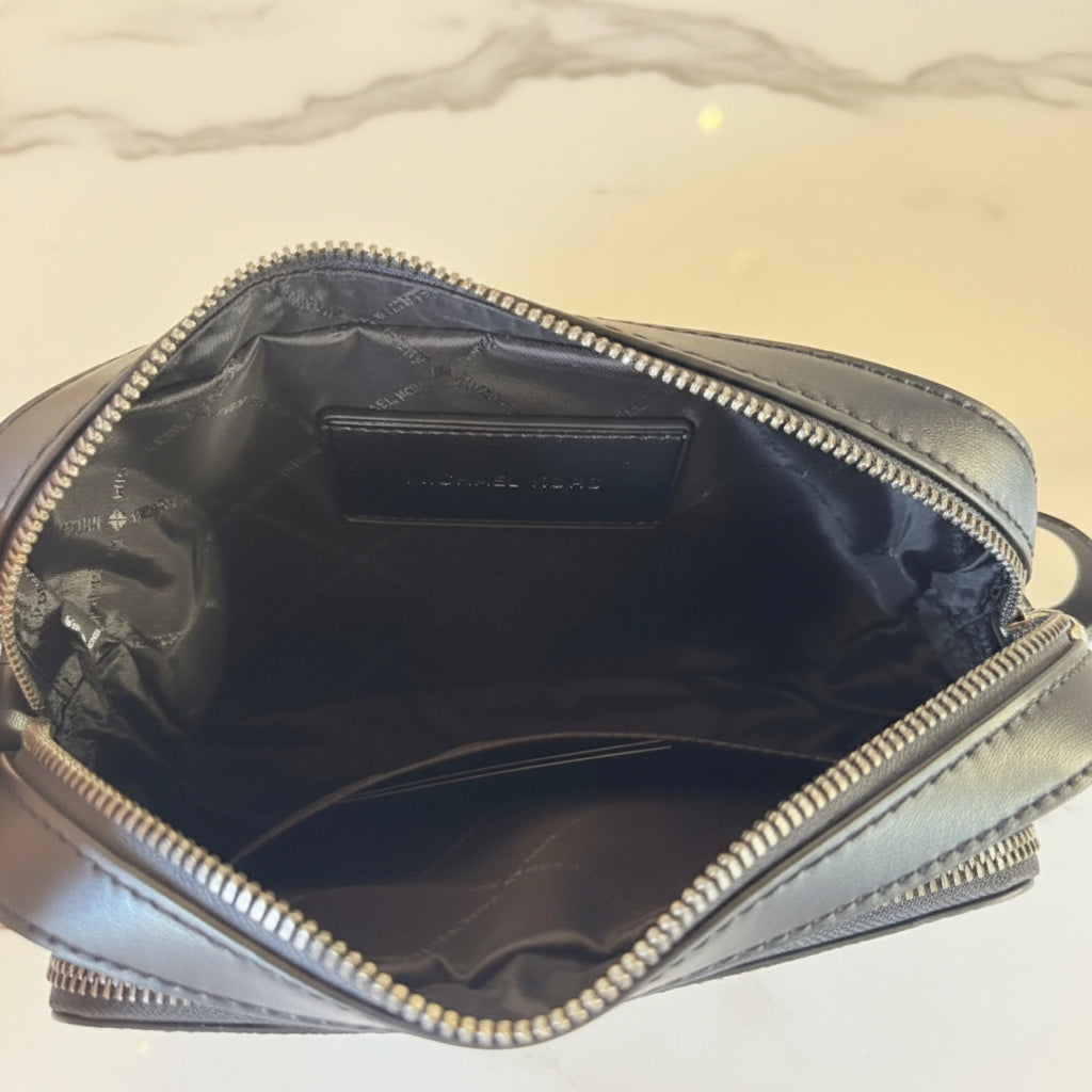 MICHAEL KORS COOPER SIGNATURE LOGO UTILITY CROSSBODY