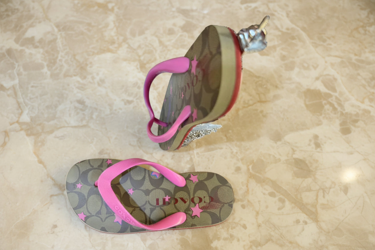 COACH SLIPPERS