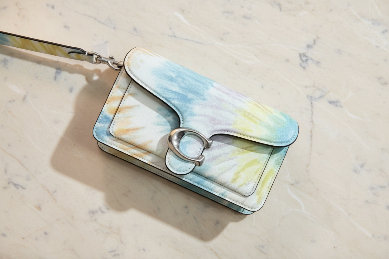 COACH TABBY 20 TIE DYE PRINT SHOULDER BAG/CROSSBODY BAG