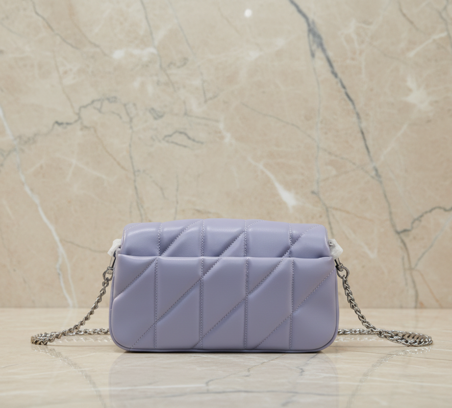 COACH PILLOW TABBY 18 WRISTLET/CROSSBODY - SOFTBPURPLE - NAPPA LEATHER