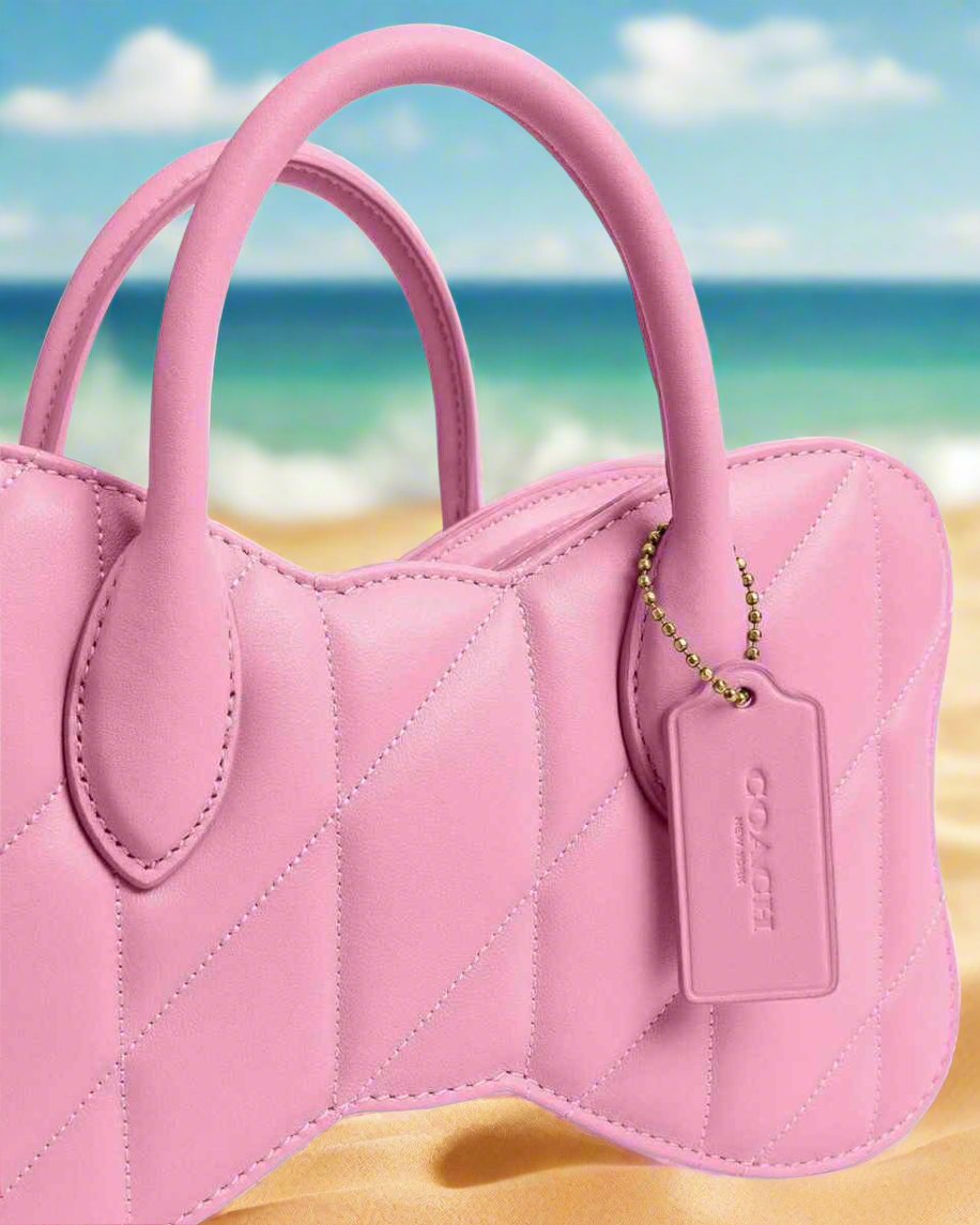 COACH BOW SATCHEL WITH QUILTING